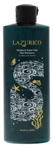 Шампунь против выпадения Tanakura Super Clay, для стимуляции роста, 300 мл, Lazurico