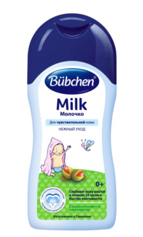 Детское молочко для тела 0+, 400 мл, Bubchen