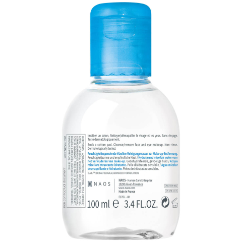 Hydrabio Мицеллярная вода для обезвоженной кожи, 100 мл, Bioderma