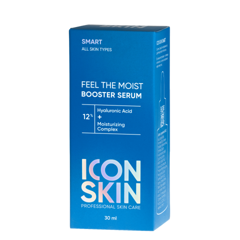 FEEL THE MOIST Увлажняющая сыворотка-концентрат с гиалуроновой кислотой, 30 мл, Icon Skin
