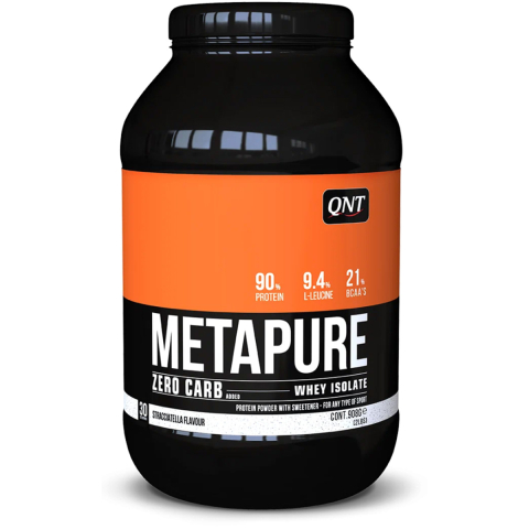 Сывороточный протеин Metapure Zero Carb, вкус «Страчателла», 908 гр, QNT