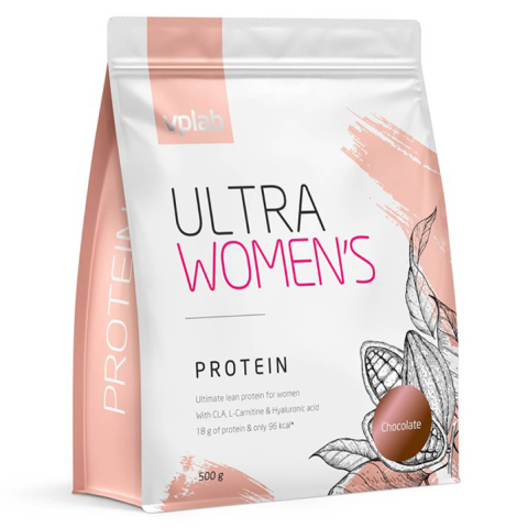Протеиновый коктейль Ultra Women’s Protein, со вкусом шоколада, 500 г, VPLab