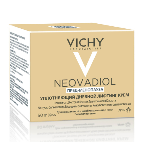 Neovadiol Пред-менопауза Крем Уплотняющий дневной лифтинг для нормальной и комбинированной кожи, 50 мл, VICHY