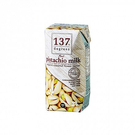 Растительное молоко фисташковое, 180 мл, 137 Degrees