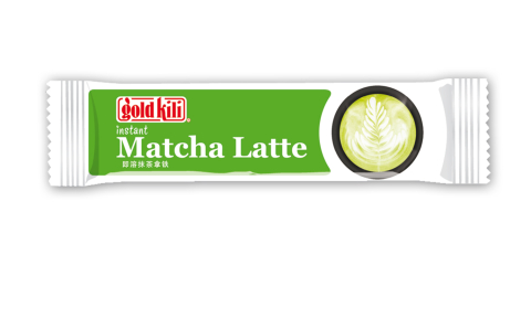 Напиток латте "Матча" быстрорастворимый, пакет 375 г, Gold Kili.
