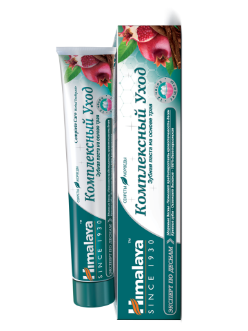 Зубная паста для комплексной защиты зубов и десен Complete Care, 75 мл, Himalaya Herbals