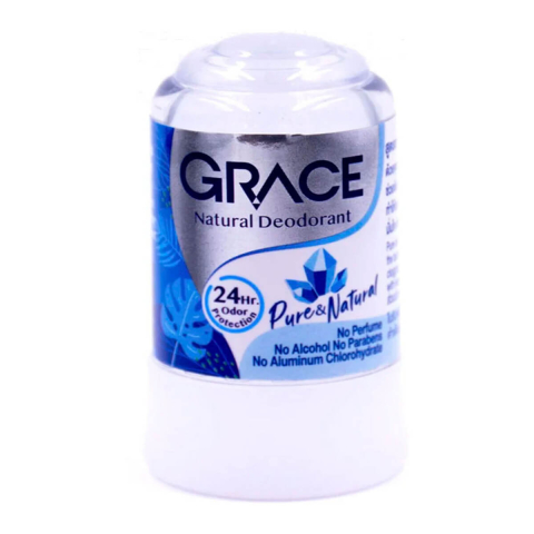 Дезодорант кристаллический натуральный 100 %, 70 гр, Grace