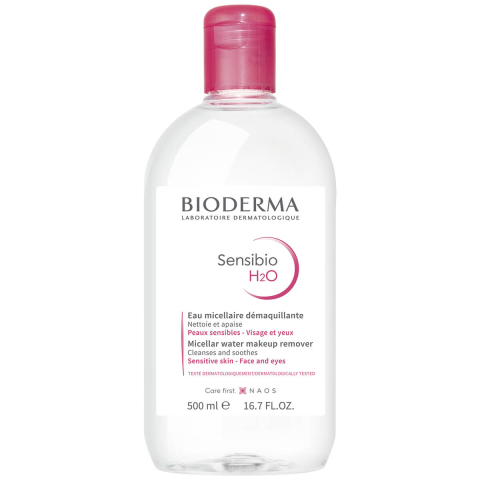 Sensibio H2O Мицеллярная вода для чувствительной кожи, 500 мл, Bioderma