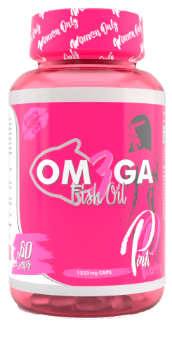 OMEGA 3 FISH OIL, 60 капсул, PinkPower