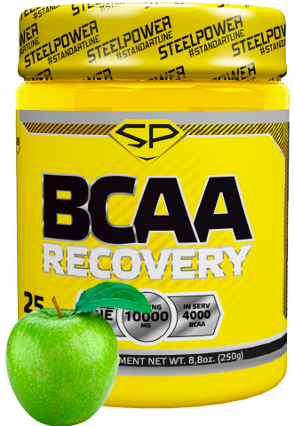 Напиток с аминокислотами BCAA RECOVERY, вкус «Яблоко», 250 г, STEELPOWER
