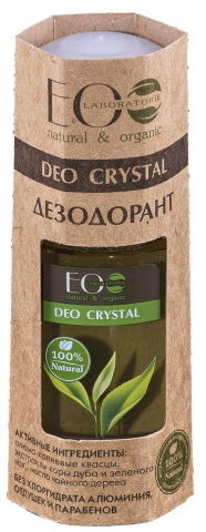 Дезодорант для тела DEO CRYSTAL Кора дуба и зеленый чай, 50 мл, EoLaboratorie
