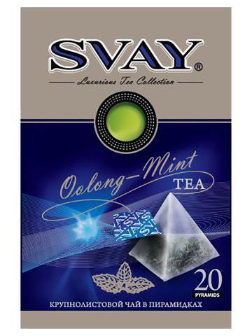 Чай Oolong-Mint, 20*2,0 г, Svay