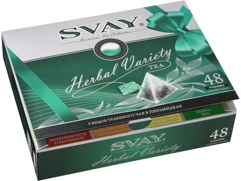 Чай Herbal Variety, 48 пирамидок, Svay