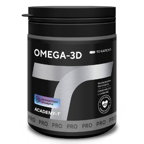 Комплекс OMEGA-3D, 90 капсул, Академия-Т
