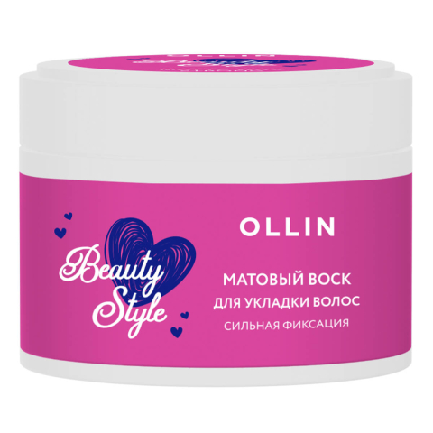Beauty Style Матовый воск для укладки волос сильной фиксации, 50 г, OLLIN