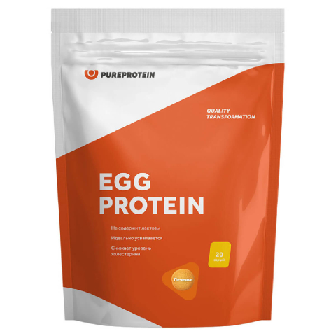 Яичный протеин, вкус «Печенье», 600 г, Pure Protein