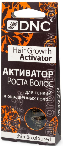 Активатор роста для тонких и окрашенных волос, 3 саше по 15 мл, DNC