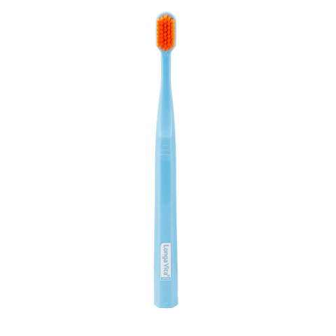 Зубная щетка 6580 щетинок "ultrasoft", d 0,10 мм, цвет: синий, Longa Vita