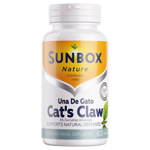 Cat's Claw (для печени), 60 таблеток, Sunbox Nature