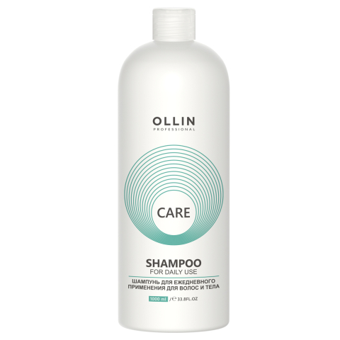 Care Шампунь для ежедневного применения для волос и тела, 1000 мл, OLLIN
