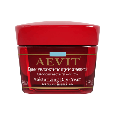 Крем Увлажняющий дневной для сухой и чувствительной кожи, AEVIT, 50 мл, Librederm