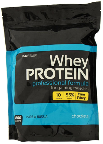 Сывороточный протеин, вкус "Шоколад", 800 г, XXIPower