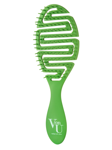 Расческа для волос Зеленая, Von-U